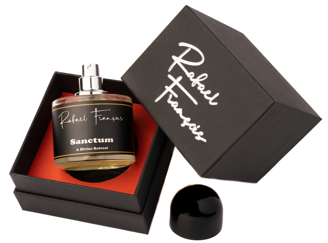 Perfume for the party & date night 'DJ'. Made in India Luxury perfumes online. Best long-lasting perfume for Men & Women in India. Rafael François.